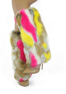 Nelly Bernal Faux Fur Boot Covers